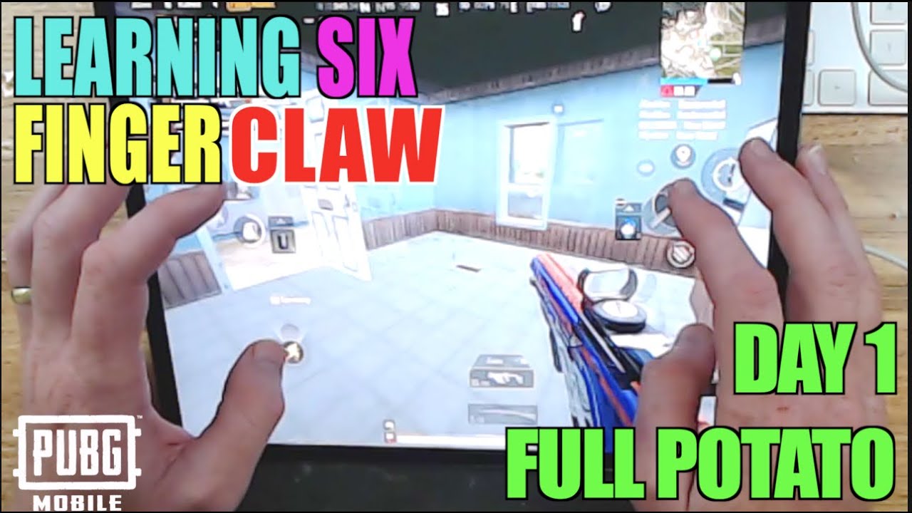 Learning to Play 6 Finger CLaw Pubg Mobile