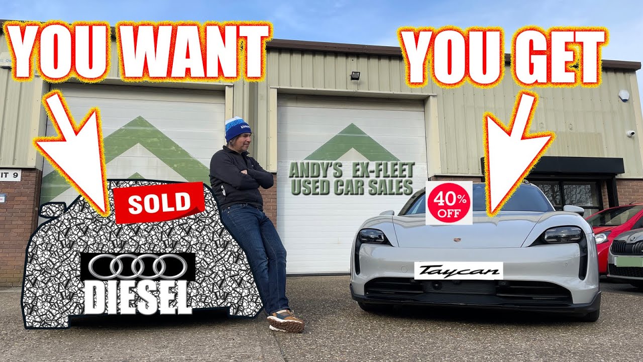 WHY THIS AUDI DIESEL BEATS THE BEST EV - THE PORSCHE TAYCAN