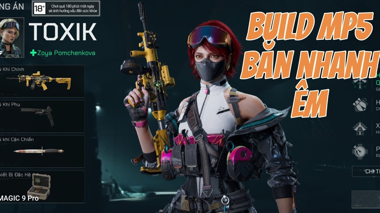 DFM - Hướng dẫn Build MP5 bắn nhanh, &ecirc;m, nhiều đạn | Tr&acirc;u C&agrave;y Game (M&atilde; tại M&ocirc; tả)