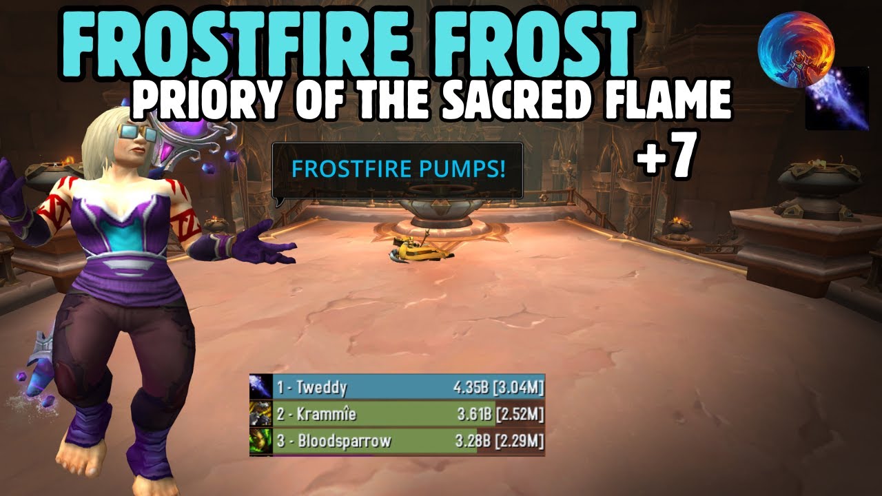 Frostfire Frost Mage M+ Guide | Priory +7 | 3 MILLION DPS