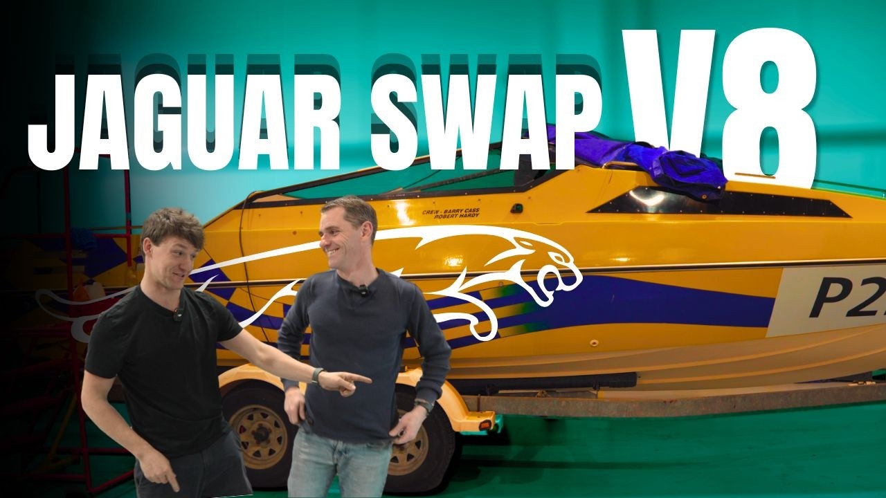 Supercharged Jaguar V8 Powerboat Build