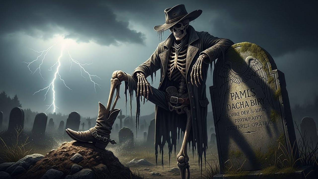 Gothic Western Whiskey Night 4K