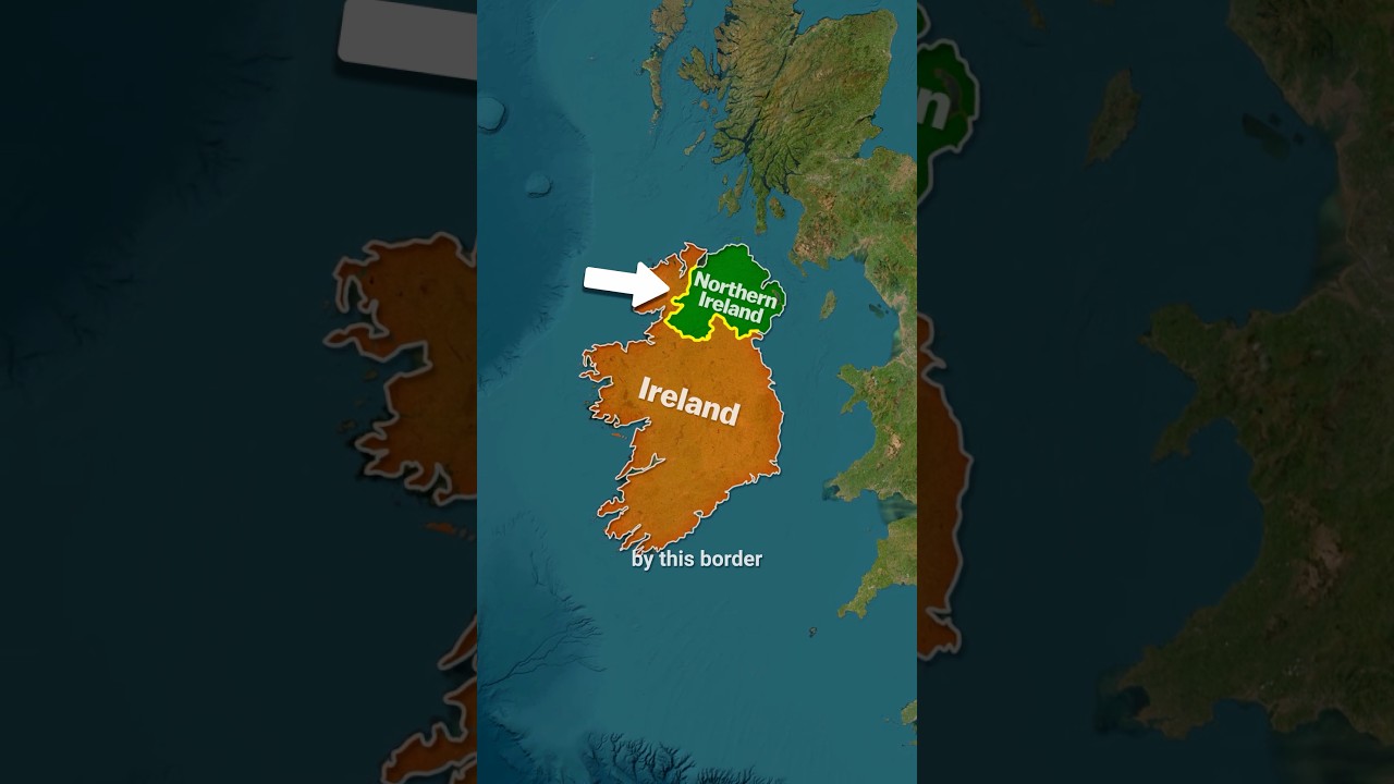 Why there are 2 Irelands 🇮🇪🇬🇧 Ireland vs Northern Ireland 🤯