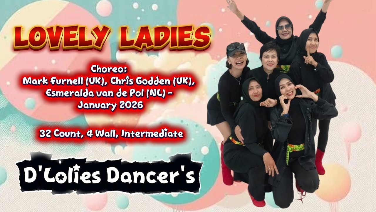 Lovely Ladies - Line Dance/ Choreo: Mark Furnell (UK), Chris Godden (UK) & Esmeralda van de Pol (NL)