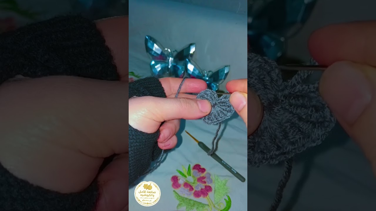 قلب بلكروشية بسيط وسهل للمبتدئين #كروشيه #قلب_كروشية#سوريا #تركيا #أعمالي 