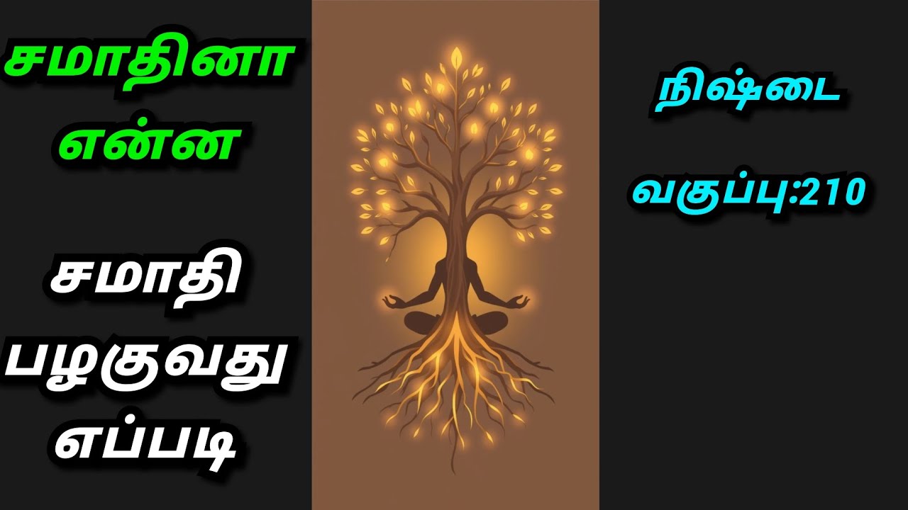 #சமாதி  என்ன#சமாதி பழகுவது எப்படி#தாவோ#மனமே குரு#9094864905#