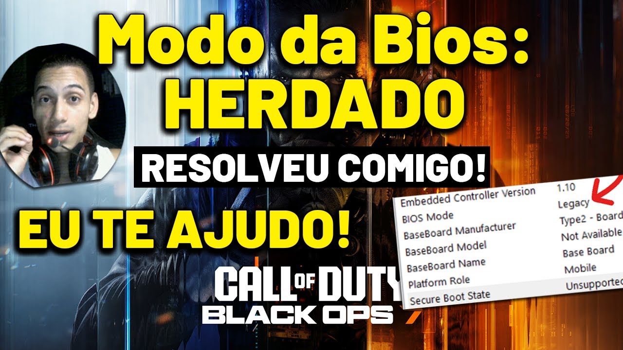 ✅ Warzone - Como ATIVAR SECURE BOOT e TPM 2.0 Modo da Bios HERDADO/LEGACY  | Bios Asus Prime