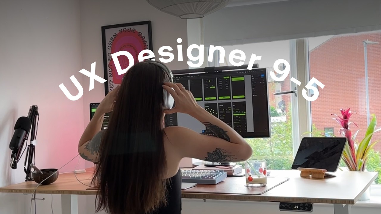 Product Designer Day in the life *Realistic 9–5 Vlog, QA, UI UX animations*