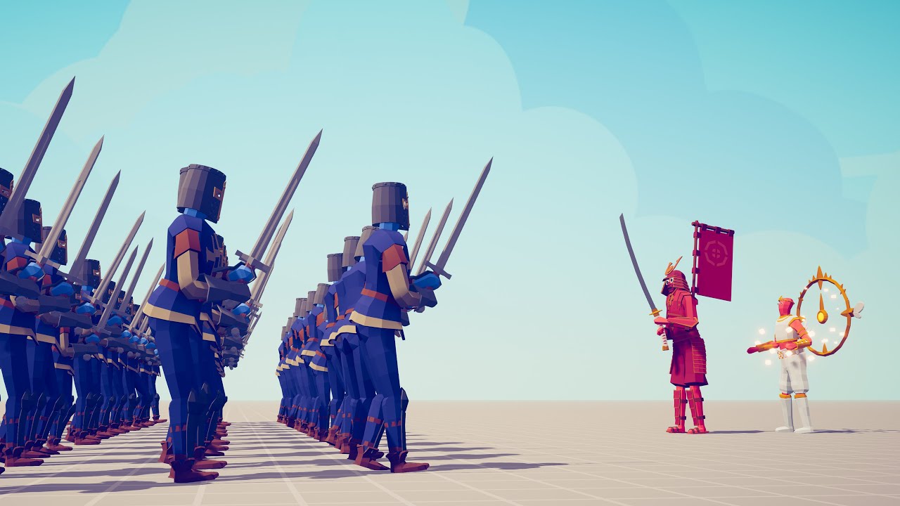 SHOGUN & CHRONOMANCER vs ARMIES - Totally Accurate Battle Simulator
