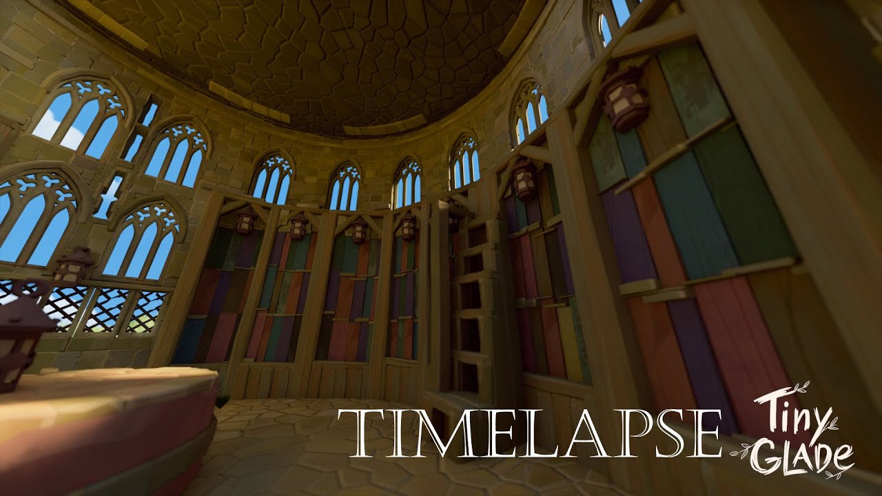 Timelapse - building The Library