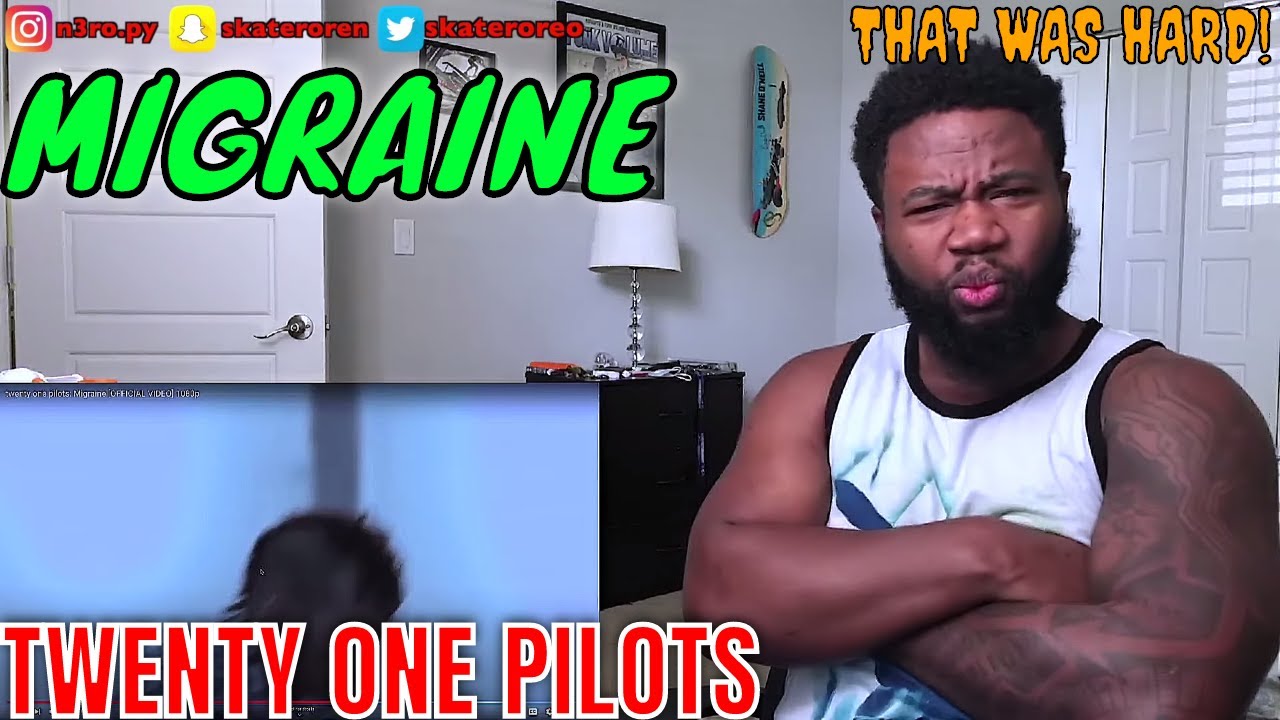 twenty one pilots: Мигрень (ОФИЦИАЛЬНОЕ ВИДЕО) - РЕАКЦИЯ
