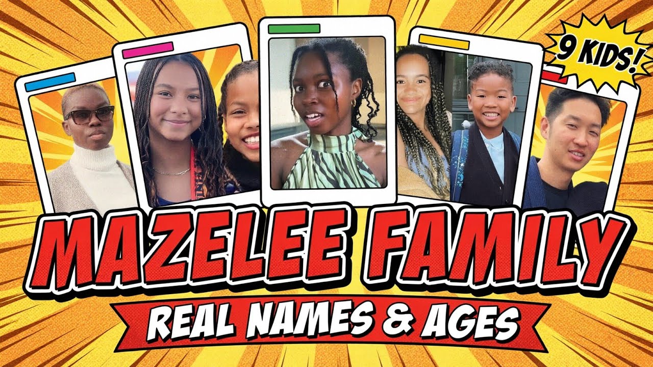 Mazelee Family Members Real Name And Ages 2024