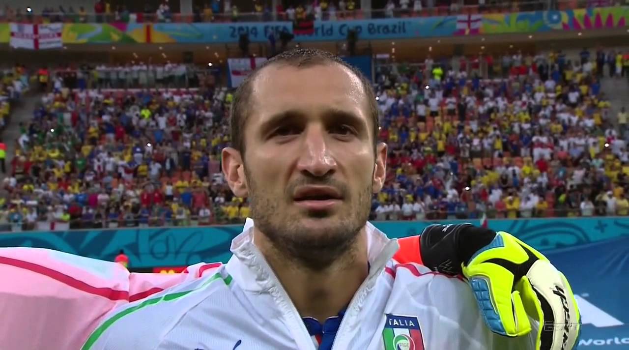 Italy Nation Anthem World Cup 2014 vs England Full HD