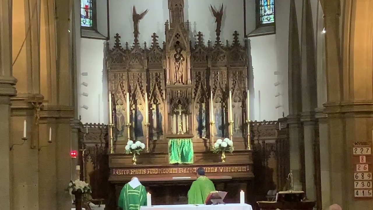 8th February 2026 Sunday Mass St John the Baptist RC Church Annitsford. Fr Manoj Joseph