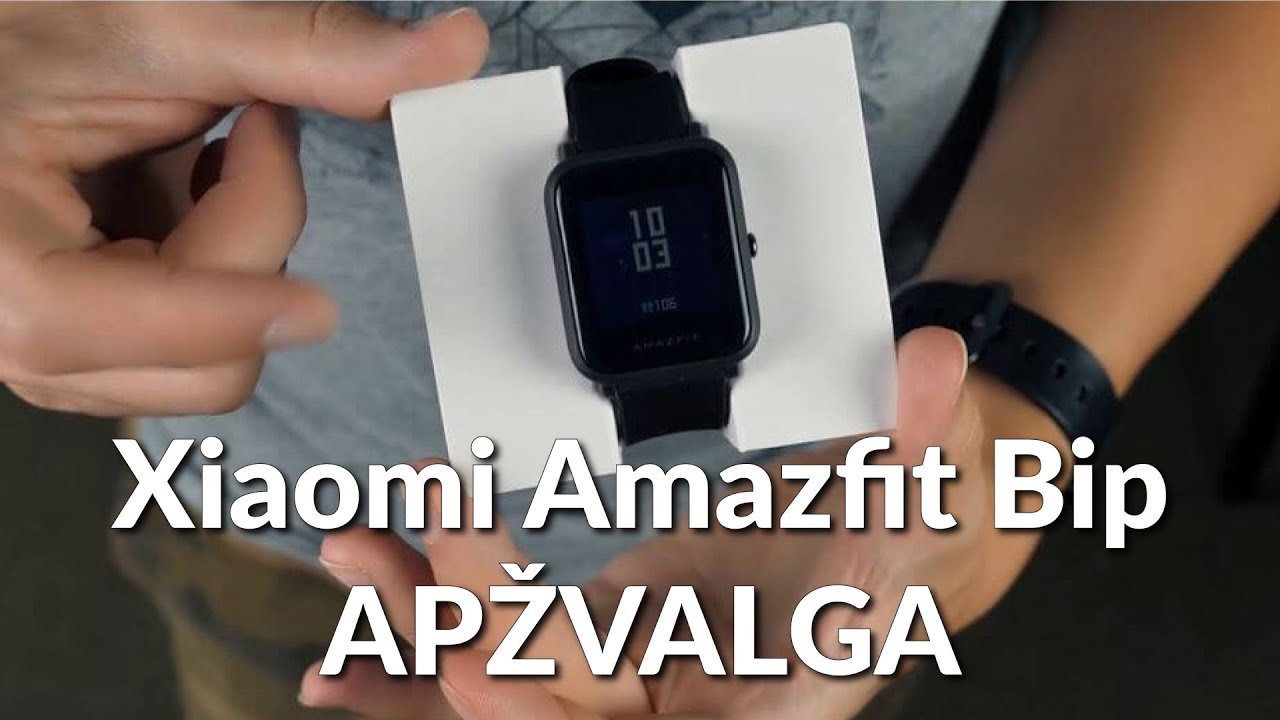 Xiaomi Amazfit Bip apžvalga – Varle.lt
