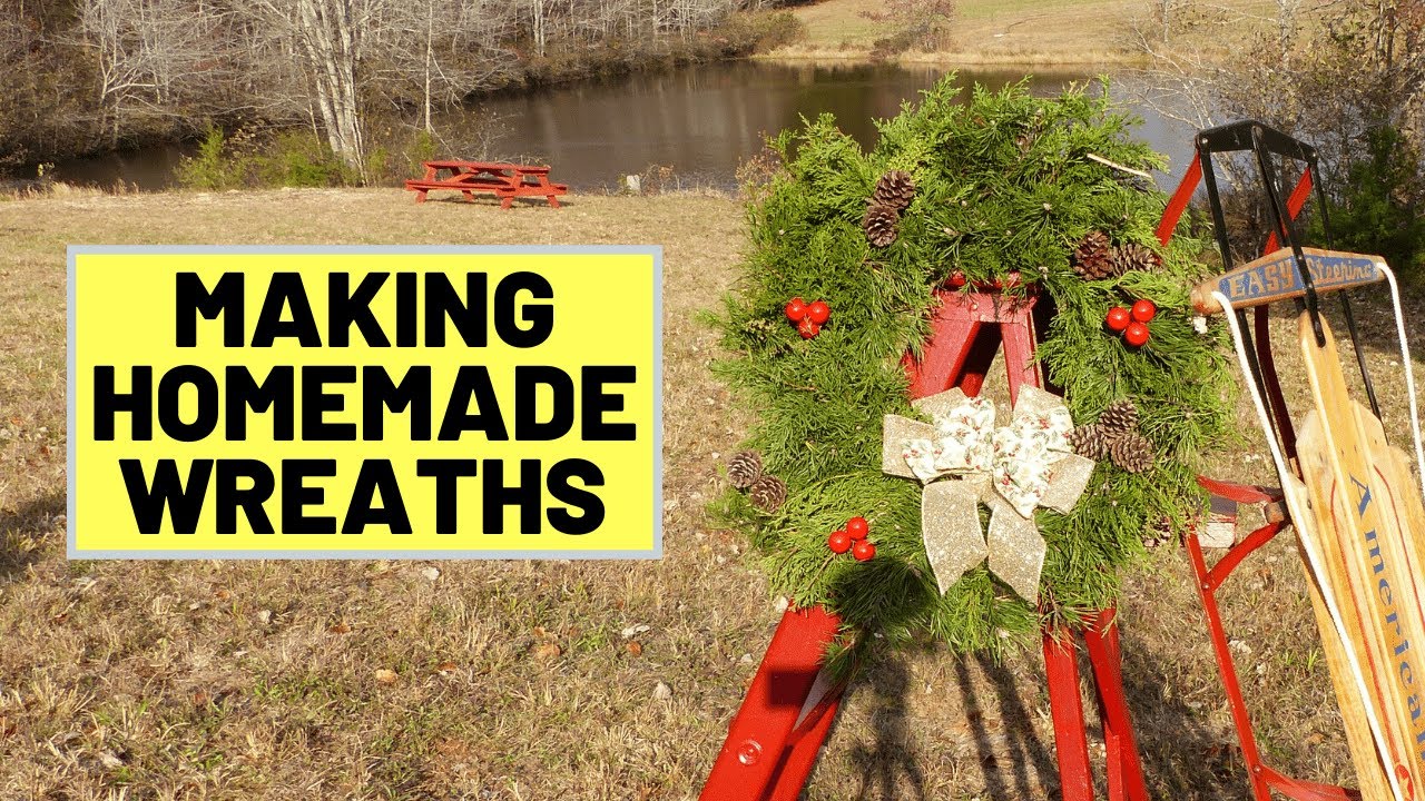 #88 Gathering Greens & Making Christmas Wreaths