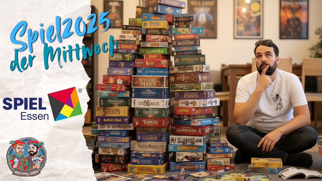 SPIEL 2025 – Es geht endlich los! | Pressetag, Deutscher Spielepreis & Interview mit Reiner Knizia