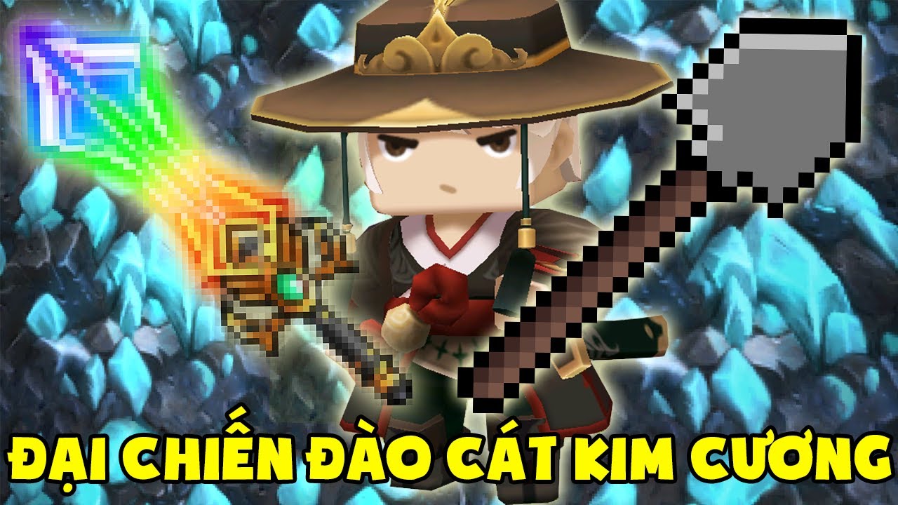 MINI GAME : ĐẠI CHIẾN Đ&Agrave;O C&Aacute;T KIM CƯƠNG ** CON G&Aacute;I G&Igrave; Đ&Acirc;U M&Aacute;U CHIẾN THẾ !!