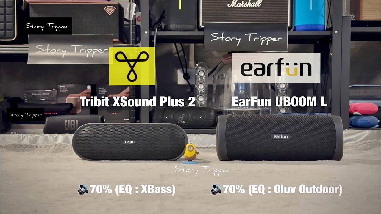 Tribit XSound Plus 2 vs EarFun UBOOM L