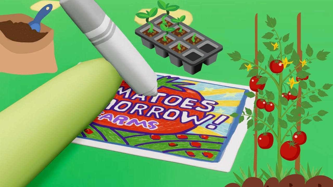 A Tomato Growing Adventure 🍅 | Learning Through Play