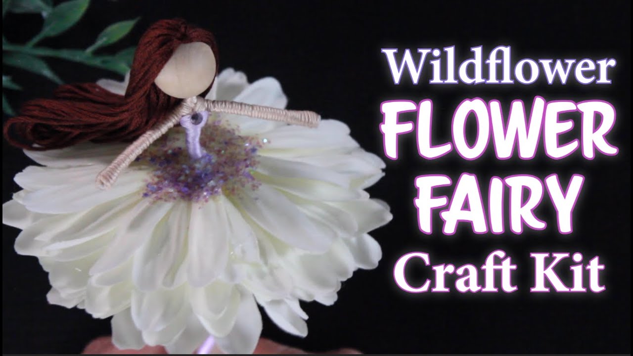 Wildflower Flower Fairy Doll Kit | Doll Supplies | How To Make a Fairy Doll | Fairy Doll Making Kit