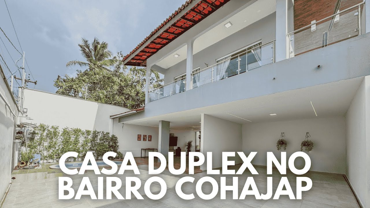 BELISSIMA CASA DUPLEX COM +300M² DE ÁREA TOTAL NO COHAJAP