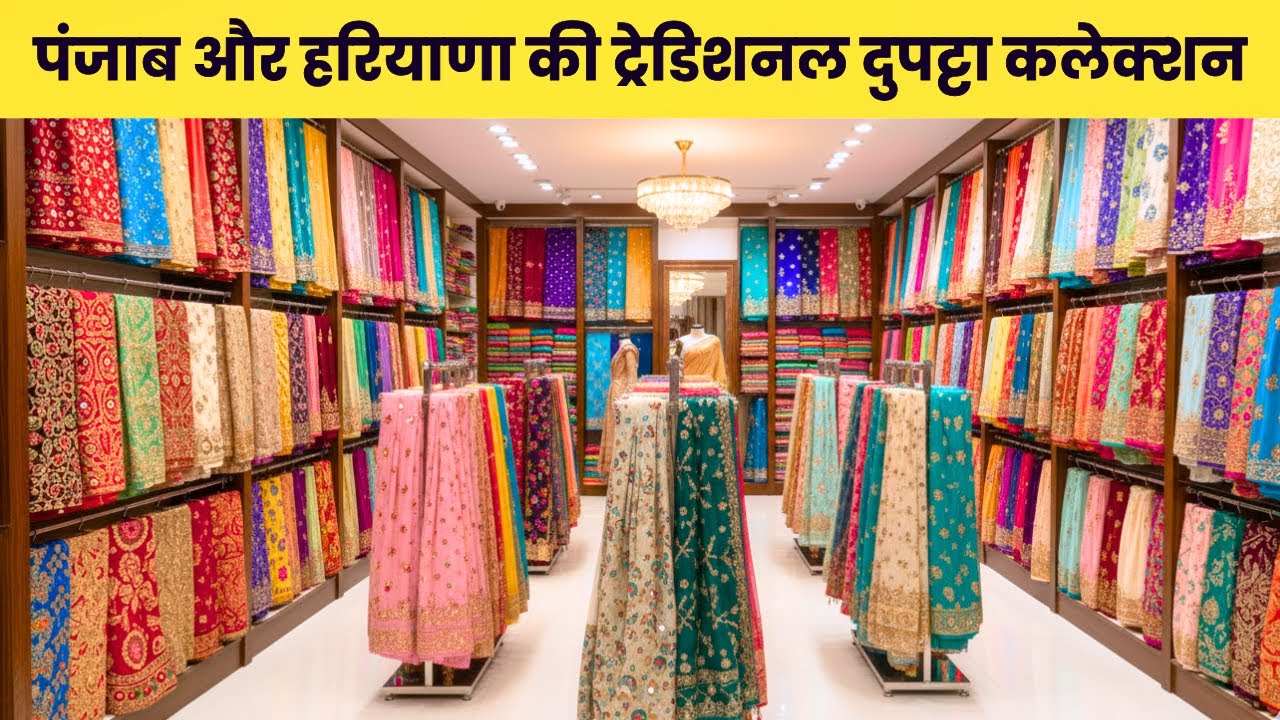 पंजाब और हरियाणा की ट्रेडिशनल दुपट्टा कलेक्शन | pure cotton dupatta wholesale | dupatta manufacturer