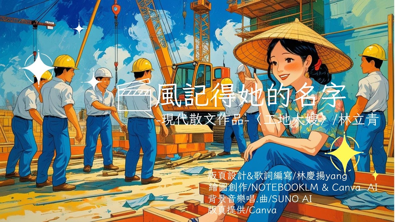 風記得她的名字-現代文學/林立青-工地大嫂