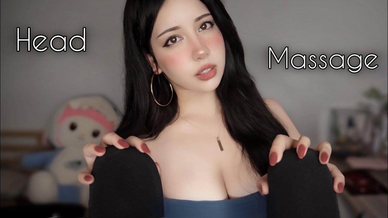 The Perfect ASMR Head Massage To melt Your stress ( Just For You ^^)