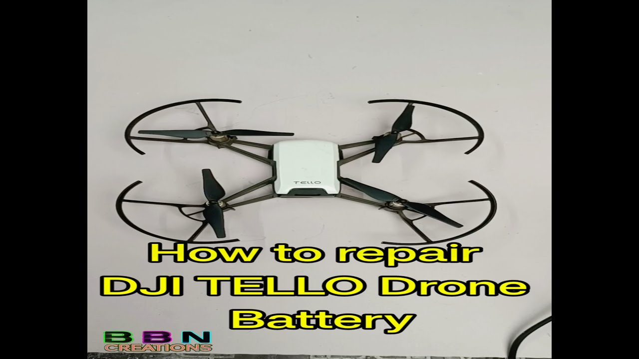 DIY DJI TELLO Drone Battery Repair #djitello #drone