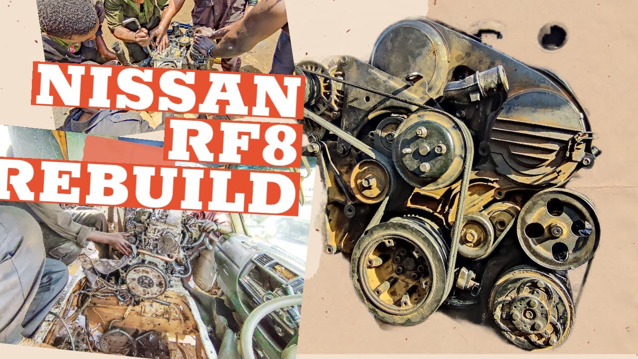 RF8 NISSAN VANETTE TURBO ENGINE REBUILD // RF8 COMPLETE OVERHAUL