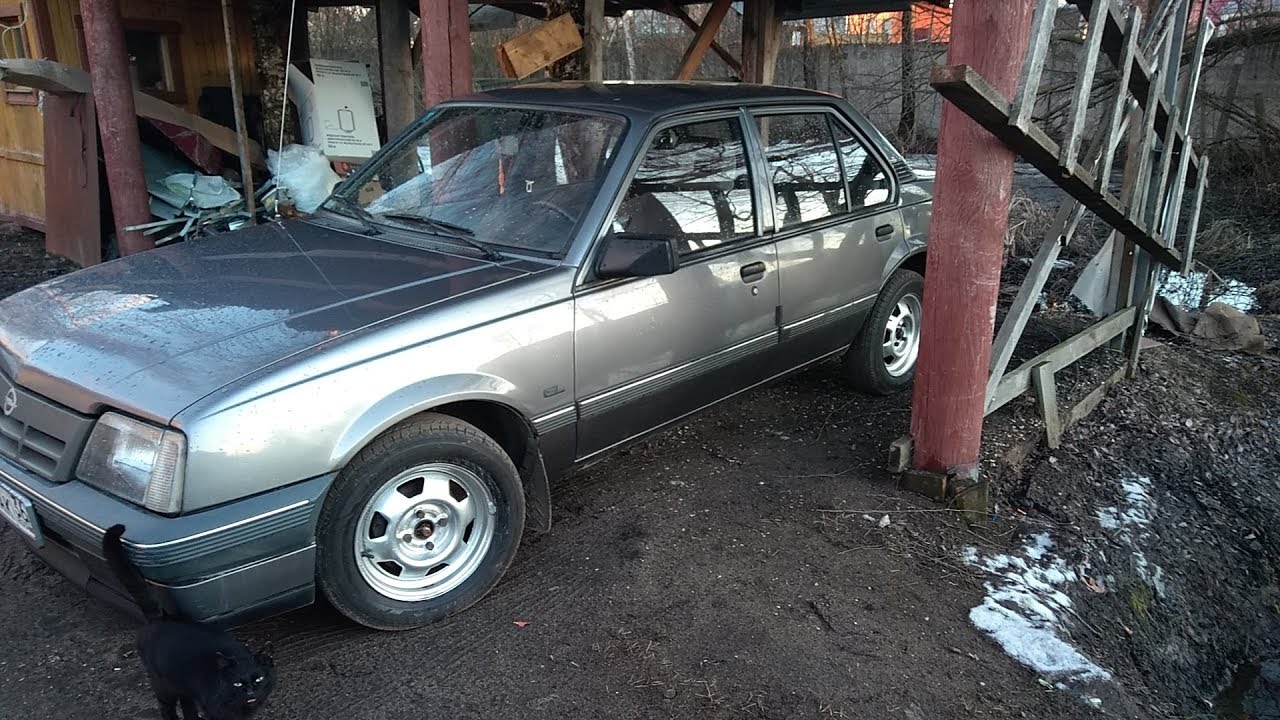 OPEL ASCONA -ИДЕАЛЕН ! НО УДАР СЗАДИ...МОИ БУДНИ....