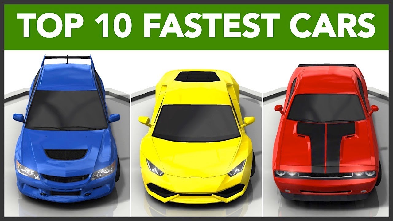 Traffic Racer Gameplay | TOP SPEED TEST 2016 | Top 10 Fastest Cars in the Game