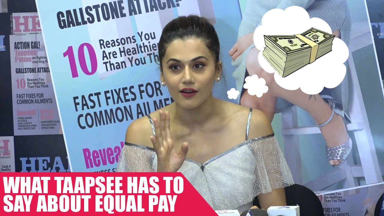 Taapsee Gives Her Opinion On Equal Pay In Bollywood
