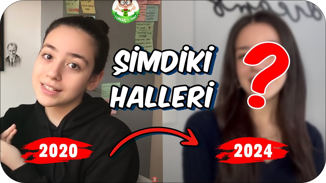 tongu&ccedil;'la ders &ccedil;alışan youtuber'ların şimdiki halleri 😮