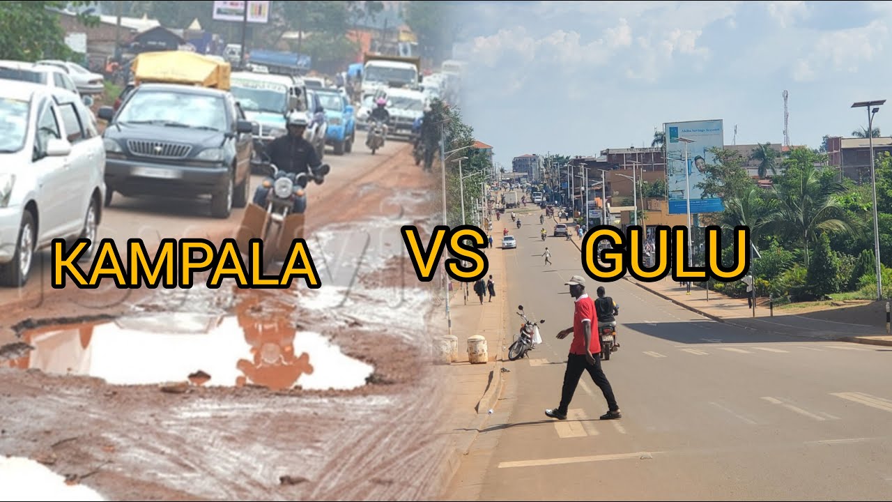 Kampala Roads Vs Gulu city Roads.