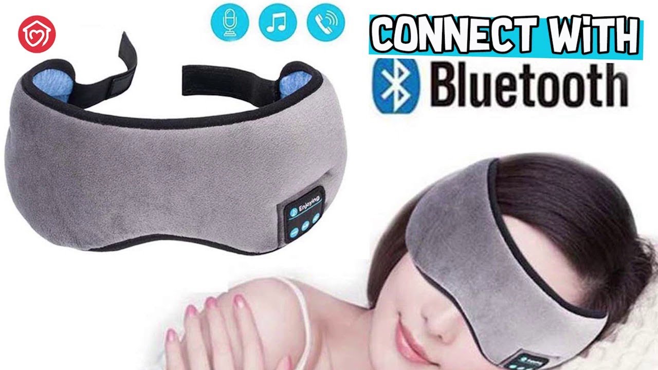 МУЗЫКАЛЬНАЯ МАСКА ДЛЯ СНА ПО БЛЮТУЗ / BLUETOOTH MUSIC SLEEP MASK