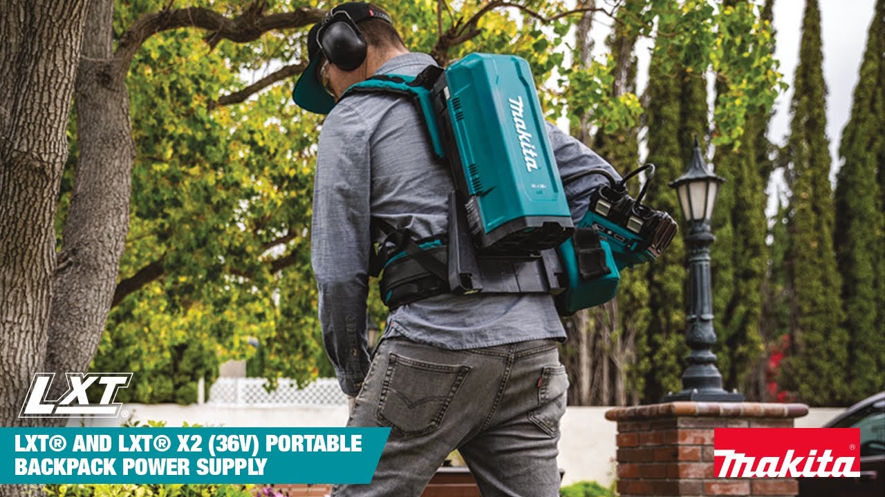 Makita® 18V LXT® and LXT® X2 Portable Backpack Power Supply (PDC01)