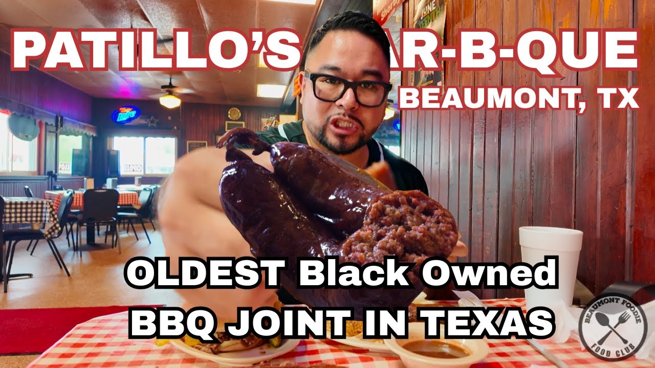 Patillo's BAR-B-QUE the oldest Black Owned BBQ joint in TEXAS!!