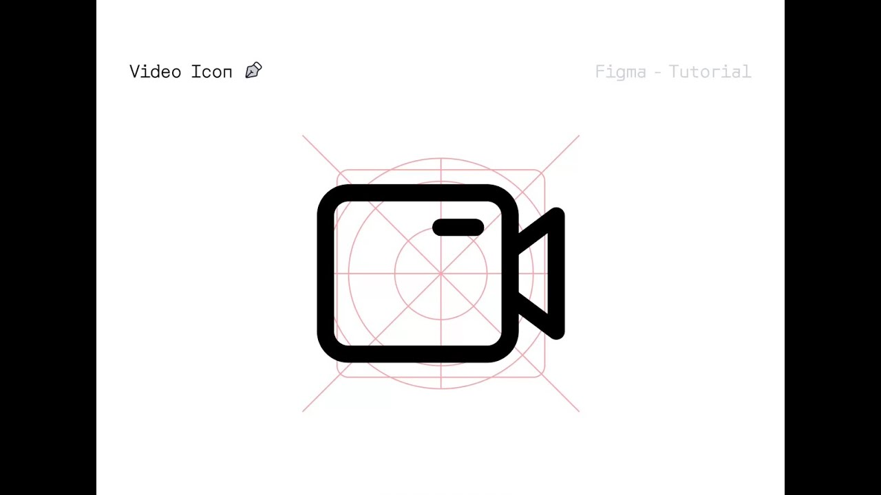 How to Draw Video Icon in Figma (Full Process)