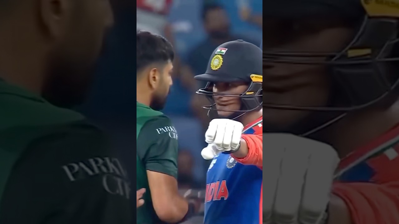 India vs pak match 🚨#ytshorts #shorts #abisheksharma #shubmangill #india #pakistan #controversy