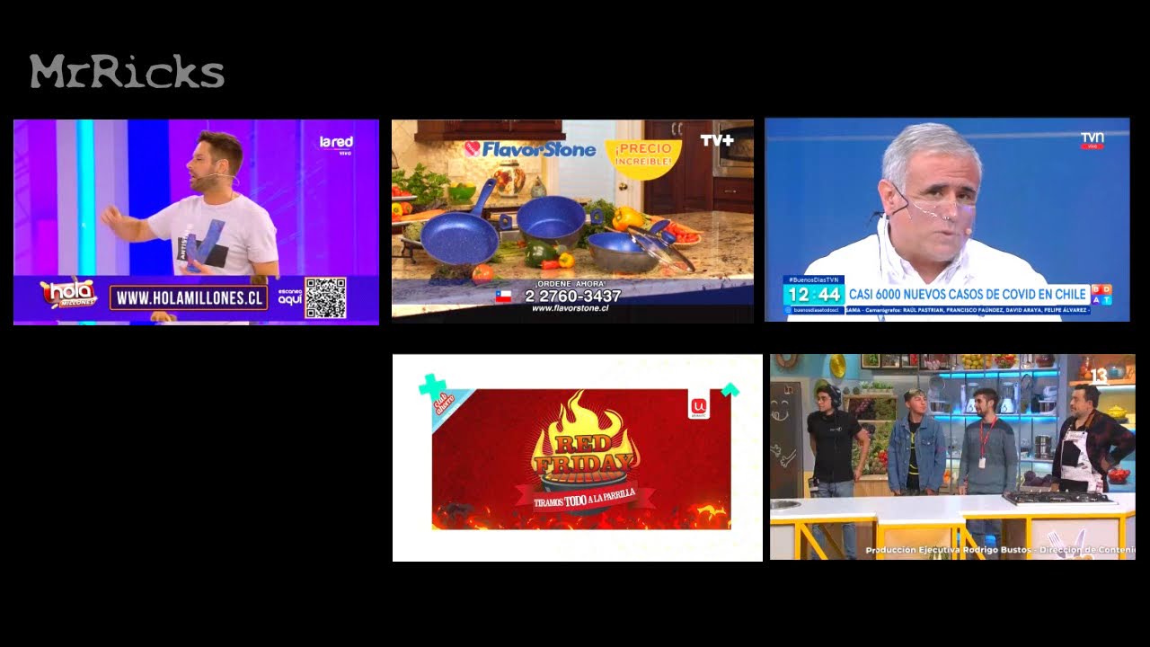 Mosaico TV Chilena - Franja Electoral Constituyentes 2021 Bloque AM (12/03/2021)