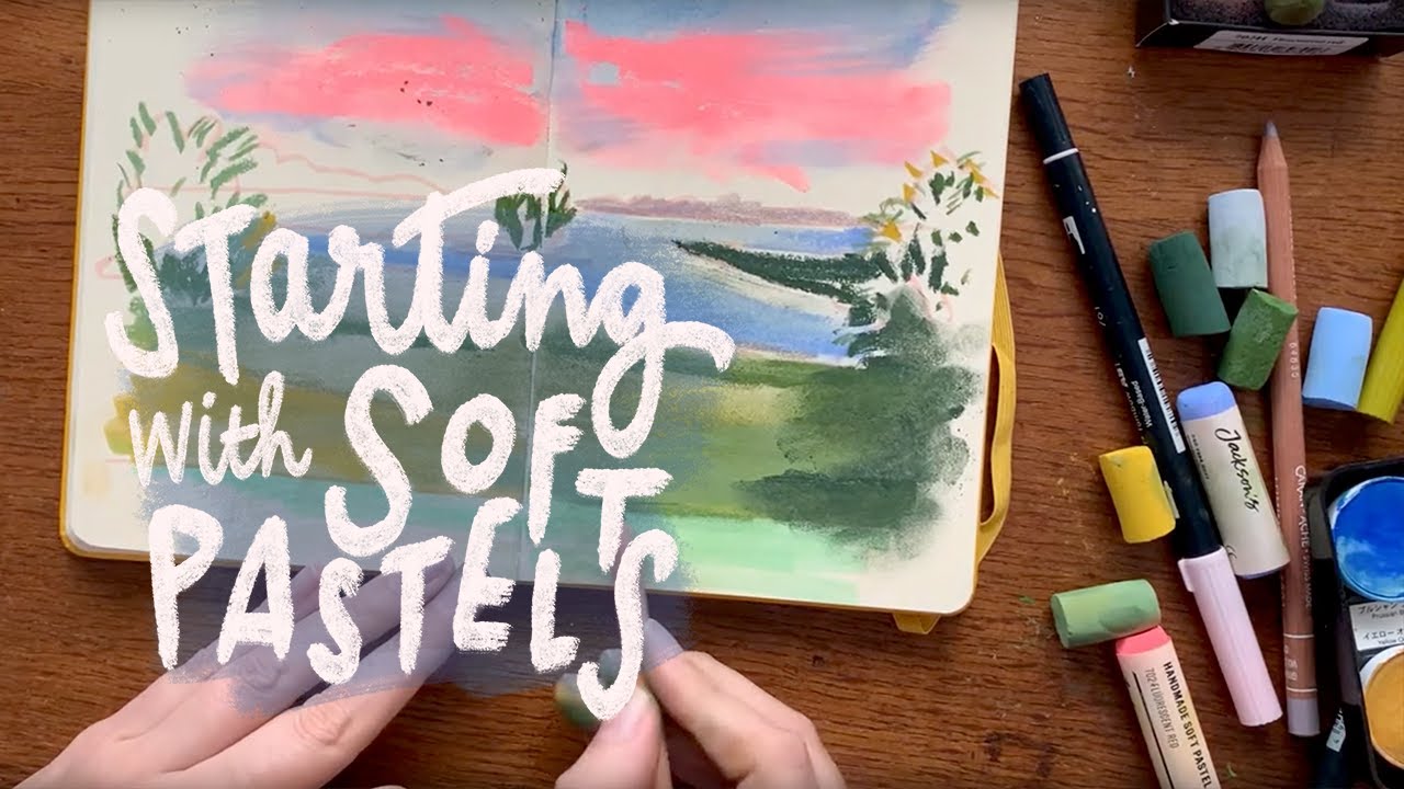 Working with soft pastels (Unison, Jackson's Art and Gallery)