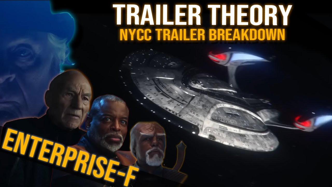 Enterprise F and Villian Return (Picard S3 Trailer 2)