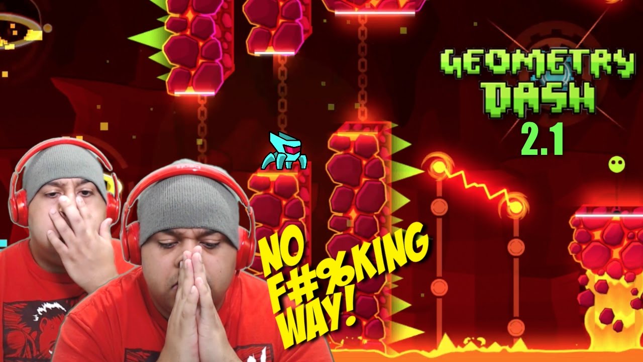 THIS NEW LEVEL WAS CREATED BY SATAN B#TCH ASS! [GEOMETRY DASH 2.1] [NEW LEVEL]