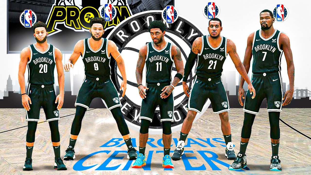 The *NEW* BROOKLYN NETS Super Team in COMP pro am...2K22