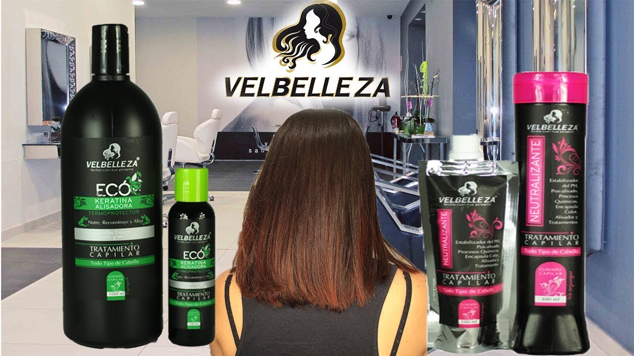 ULTIMA TENDENCIA en aplicación de Ecó keratina Velbelleza