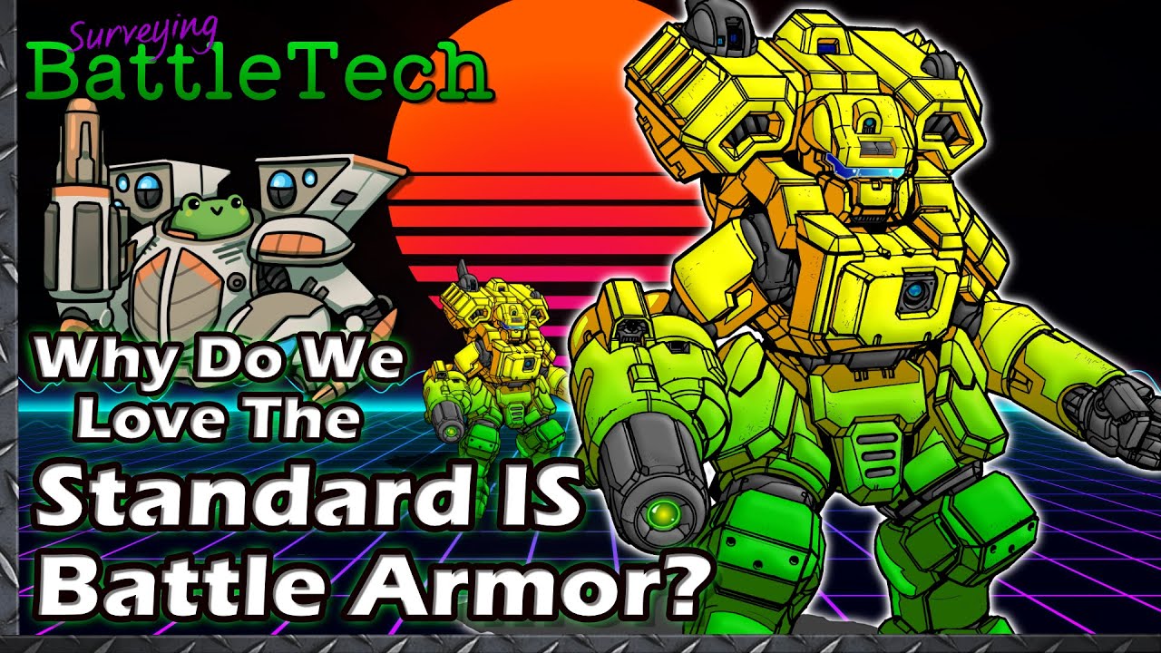 Why do we Love the Standard Inner Sphere Battle Armor?  #BattleTech Lore & History