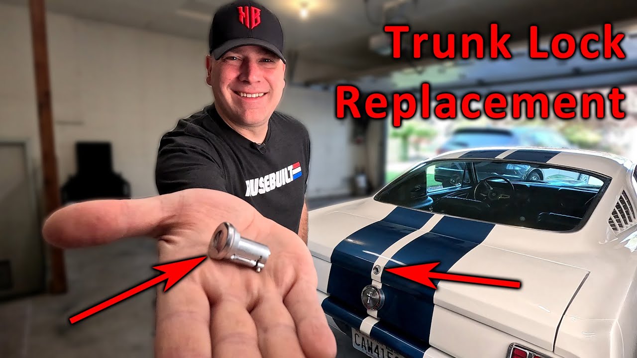 How to Replace the Trunk Lock on a Classic Mustang