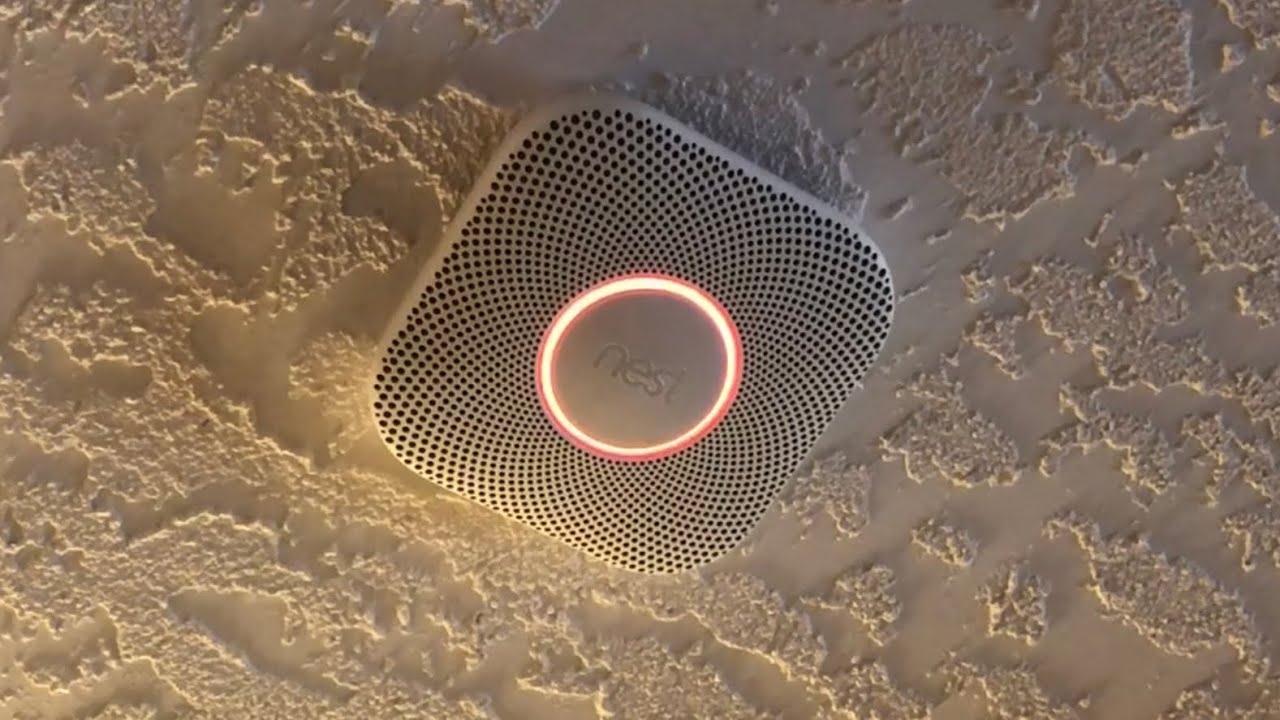 Testing nest protect smoke alarms with smoke spray